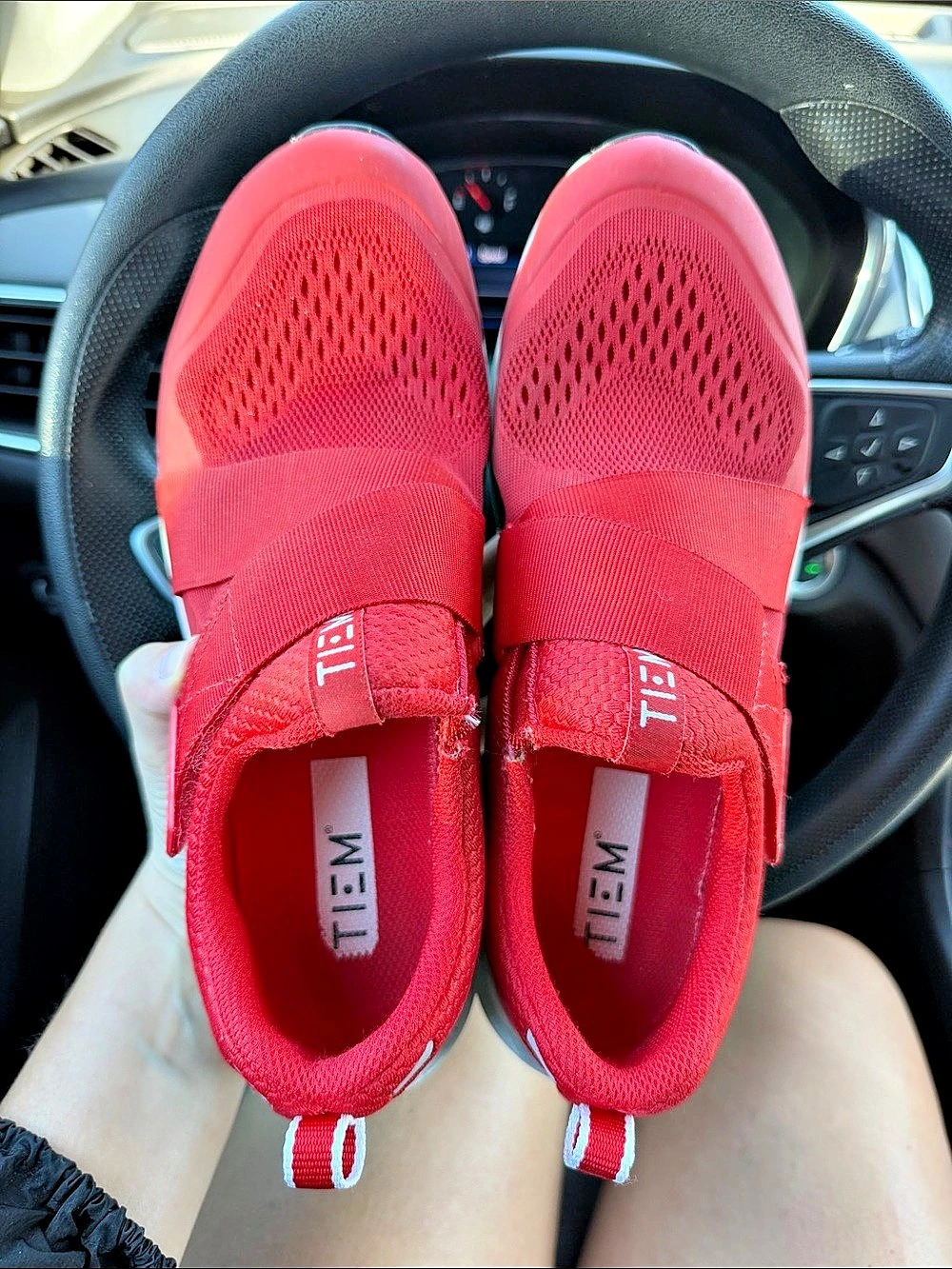 Tiem Slipstream Indoor Cycling Shoe Red